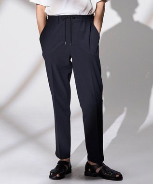 JOSEPH HOMME 【WEB限定】【新素材 / 新型】サマーヴェールストレッチ　ドロスト付テーパードパンツ / REGENT ネイビー系