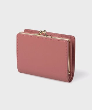 Paul Smith マーケトリースワールラビット がま口2つ折り財布 ピンク
