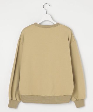 Feroux 【セットアイテム】裏毛プルオーバー×ランダムプリーツ スカート ベージュ系