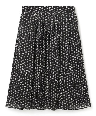 TOCCA 【消臭・洗える】LOVE スカート ブラック系5