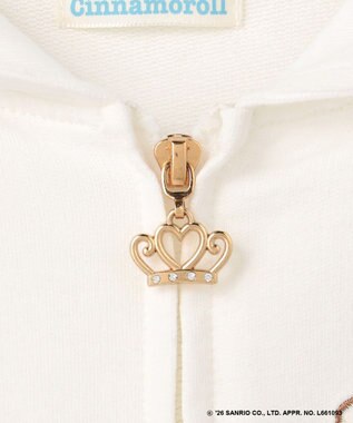 ANY KIDS 【シナモロール×ANY KIDS】なりきりパーカー オフホワイト