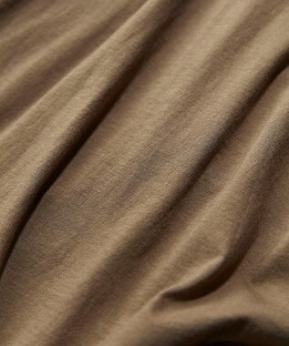 TOQUE 〈大草直子さんアドバイザー〉 タンギスコットン天竺半袖Ｔシャツ カーキ