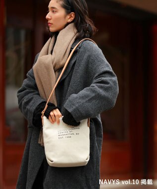 united bamboo 【NAVYS 10月号掲載】UB ベーシックバッグ(ショルダー) オフ