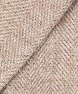 JOSEPH ABBOUD 【尾州産カシミヤブレンド×アルパカ混素材】カシミヤブレンドアルパカヘリンボン ダッフルコート ベージュ系7