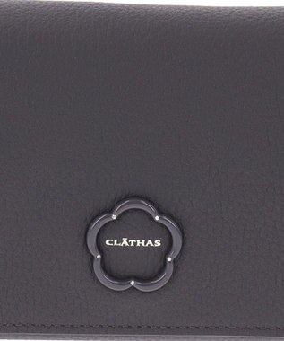 CLATHAS ブルトン ギャルソン長財布 ダークグレー
