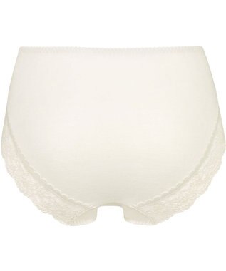 Wing ショーツ 【綿の贅沢オーガニック】 オーガニックコットン混 はきこみ丈ふつう EC2110 ウイング／ワコール クリーム