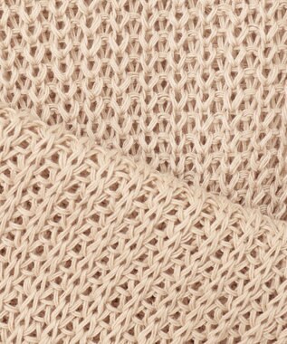BEIGE， OLIVIER / 半袖ニット Flax
