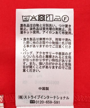 earth music&ecology ハンカチデザインキャミビスチェ Red