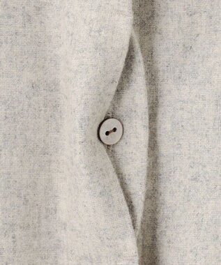 J.PRESS YORK STREET 【WOMEN】バンドカラーブラウス アイボリー系