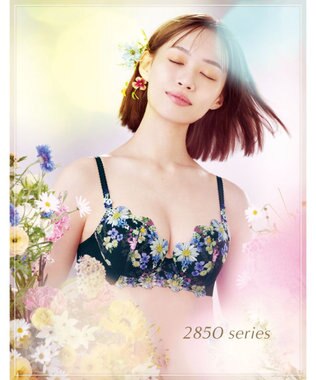 Wing ブラジャー 小さく見せるブラ Wing Lesiage 脇すっきり 背中すっきり 【2850シリーズ】 Gカップまで対応 フルカップ PB2851 ウイング／ワコール コン