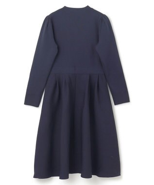 TOCCA 【洗える】BAR RIBBON KNIT DRESS ニットドレス ネイビー系