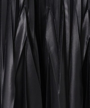 GRACE CONTINENTAL トリコットプリーツスカート ブラック