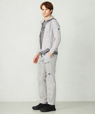 JOSEPH ABBOUD MOUNTAIN 【UNISEX】クールスキンガードカモ パーカー ライトグレー系7
