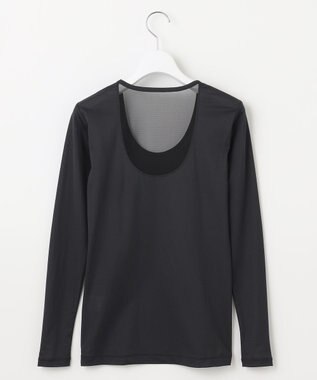 23区GOLF 【WOMEN】30デニールカノコインナー ブラック系