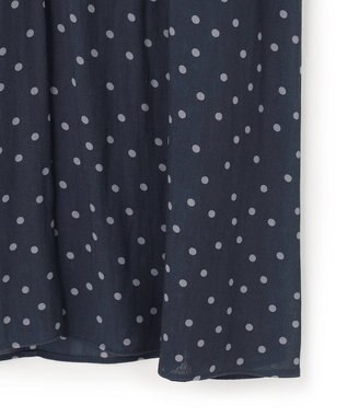 23区 S 【先行予約/WEB&一部店舗限定】ドット フレアワンピース ネイビー系1