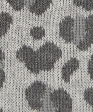 WEGO ジャガードアニマルソックス グレー