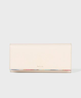Paul Smith スプレースワールトリム 長財布 アイボリー