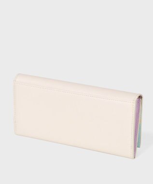 Paul Smith スプレースワールトリム 長財布 アイボリー