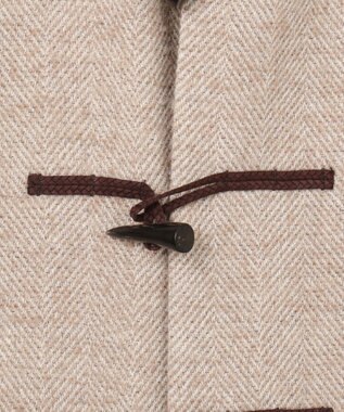 JOSEPH ABBOUD 【尾州産カシミヤブレンド×アルパカ混素材】カシミヤブレンドアルパカヘリンボン ダッフルコート ベージュ系7