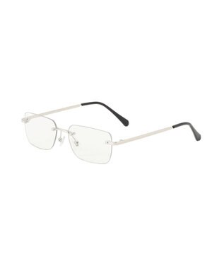 AMERICAN HOLIC 【UVカット調光】リムレスグラス Silver