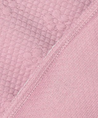 組曲 KIDS 【90-100㎝】フラワーキルト トレーナー ラベンダー