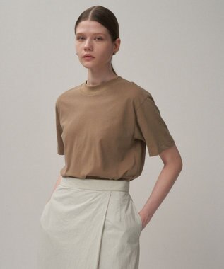 ATON FRESCA NUBUCK | モックネックＴシャツ