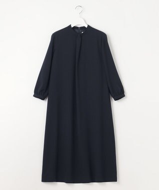 J.PRESS LADIES 【洗える】ノルディス2wayジョーゼット ワンピース ネイビー系