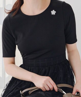 Tiaclasse 【選べる2TYPE】スモールフラワーブローチ シルバー