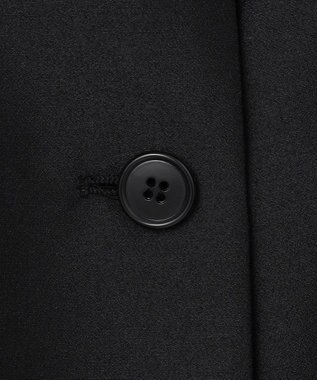 組曲 フリルディテールシアー ジャケット ブラック系