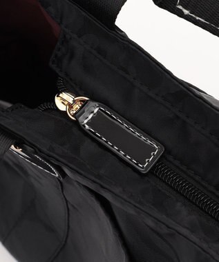 LA BAGAGERIE はっ水ジャカード2WAYトートバッグ ブラック