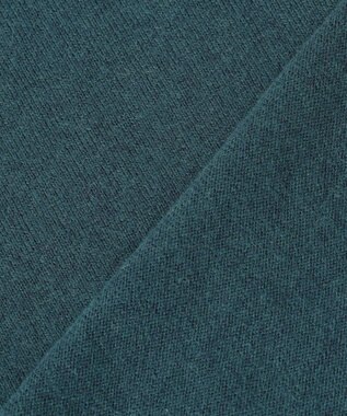 J.PRESS MEN 動きやすさにこだわった立体設計【洗える】コットンカシミヤモックネック ニット グリーン系