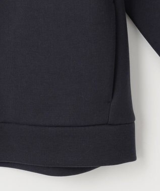 J.PRESS LADIES S ダンボールジャージー パーカー ネイビー系