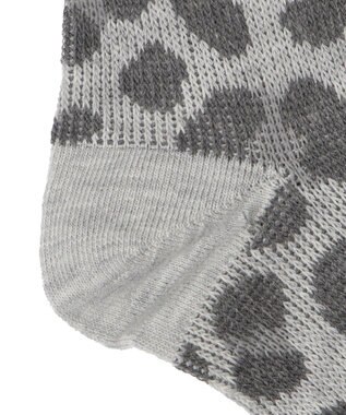 WEGO ジャガードアニマルソックス グレー