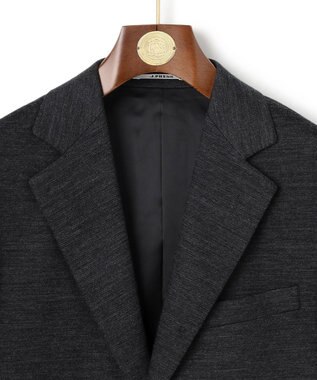 J.PRESS MEN 【セットアップ対応】アクティブウールモクロディ ジャケット グレー系