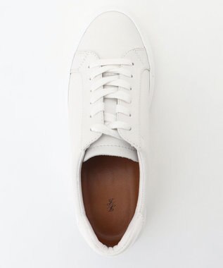 自由区 プラットフォーム スニーカー ホワイト系