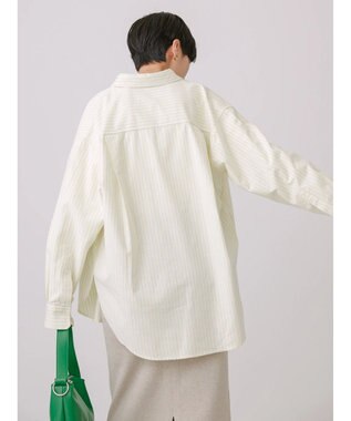 AMERICAN HOLIC Ｄａｉｌｙ！　ＵＶカットオックスシャツ Stripe Yellow