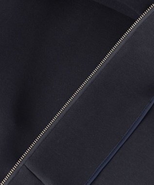 J.PRESS LADIES S ダンボールジャージー パーカー ネイビー系