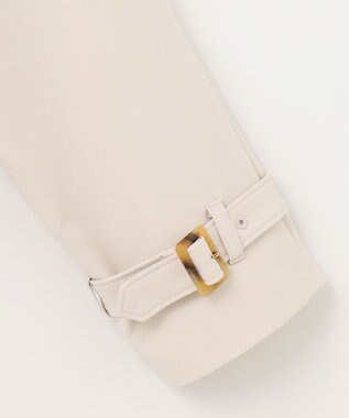 ANY SIS S 【低身長企画】ショートトレンチ コート アイボリー