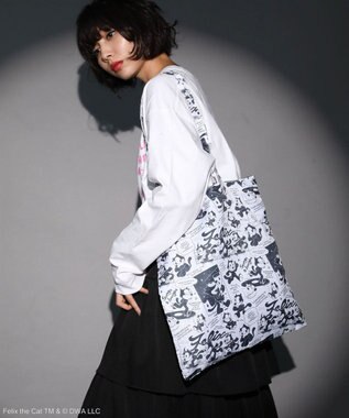 Green Parks ■ＦＥＬＩＸ　フェイスロゴｐｔ　ロンＴＥＥ White