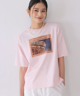 組曲 チャットフォト Ｔシャツ ピンク系