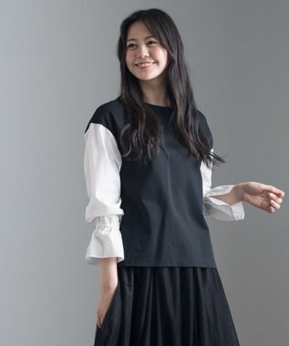 ONWARD Reuse Park 【23区】カットソー秋冬 ブラック