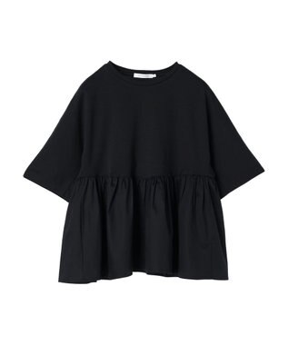 AMERICAN HOLIC 異素材ティアードプルオーバー Black