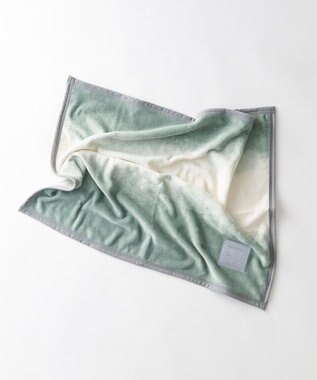 LOOM&SPOOL FOL綿毛布ブランケット／カーキ カーキ