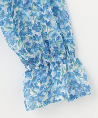 組曲 【23SS】ヴィンテージフラワープリント ブラウス ブルー系5