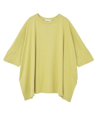 Green Parks スラブカットチュニック Lime Green
