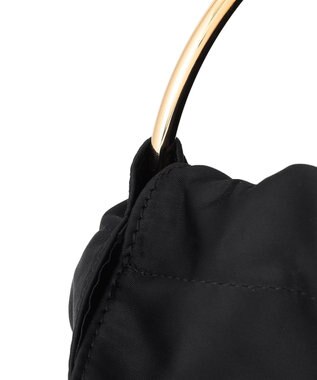 23区 【APPLAUDIR】ゴールドハンドル バッグ ブラック系