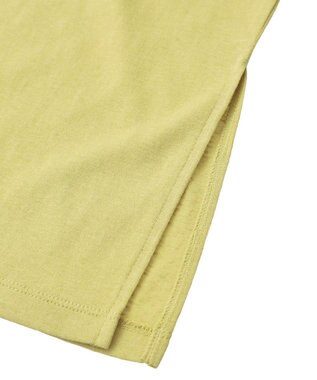 Green Parks スラブカットチュニック Lime Green