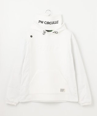 PW CIRCULUS 【MEN】中綿コンビデタッチャブルフーディ ホワイト系
