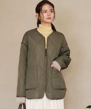 23区 【SLOW/一部店舗限定】中綿 パデットアウター