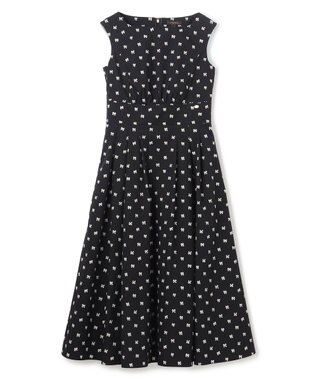 TOCCA 【星風まどかコラボ・00サイズあり】SKIPPING RIBBON ドレス ブラック系5